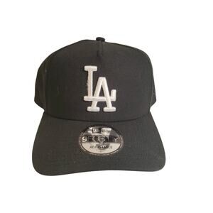 LA Dodgers Black Baseball Cap - One Size